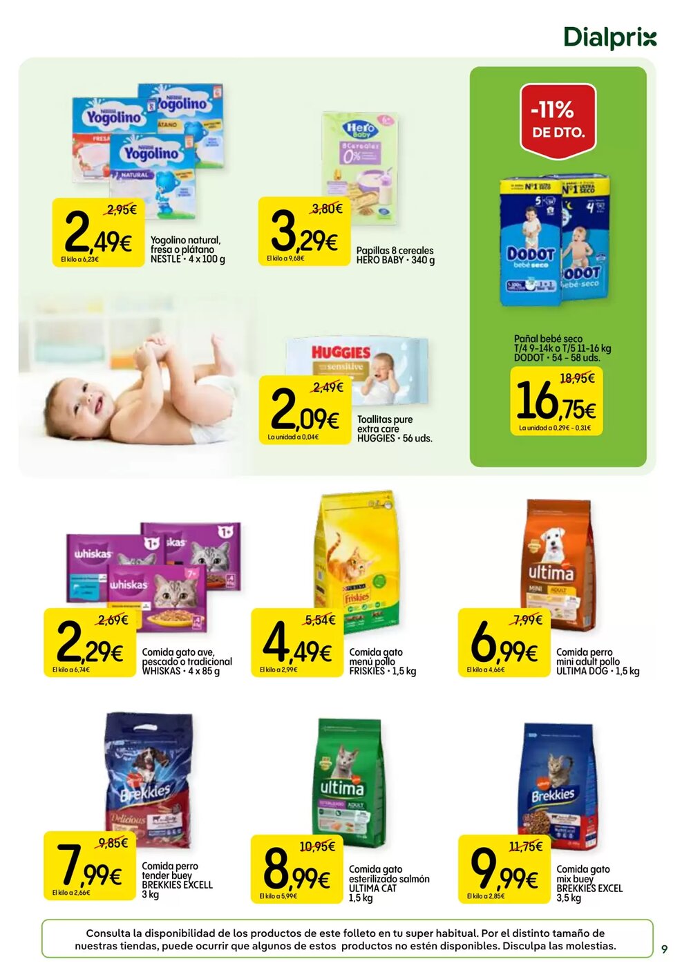 Folleto promocional de Dialprix válido desde el 23/04/2026 - Página 9.