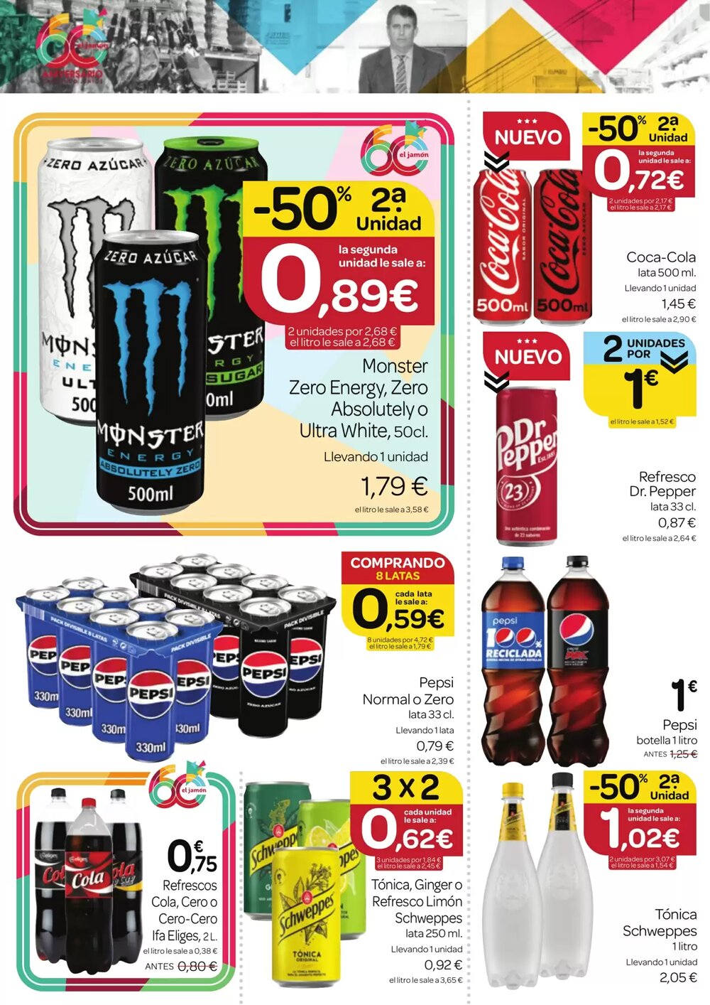 Folleto promocional de Supermercados El Jamón válido desde el 23/04/2026 - Página 10.