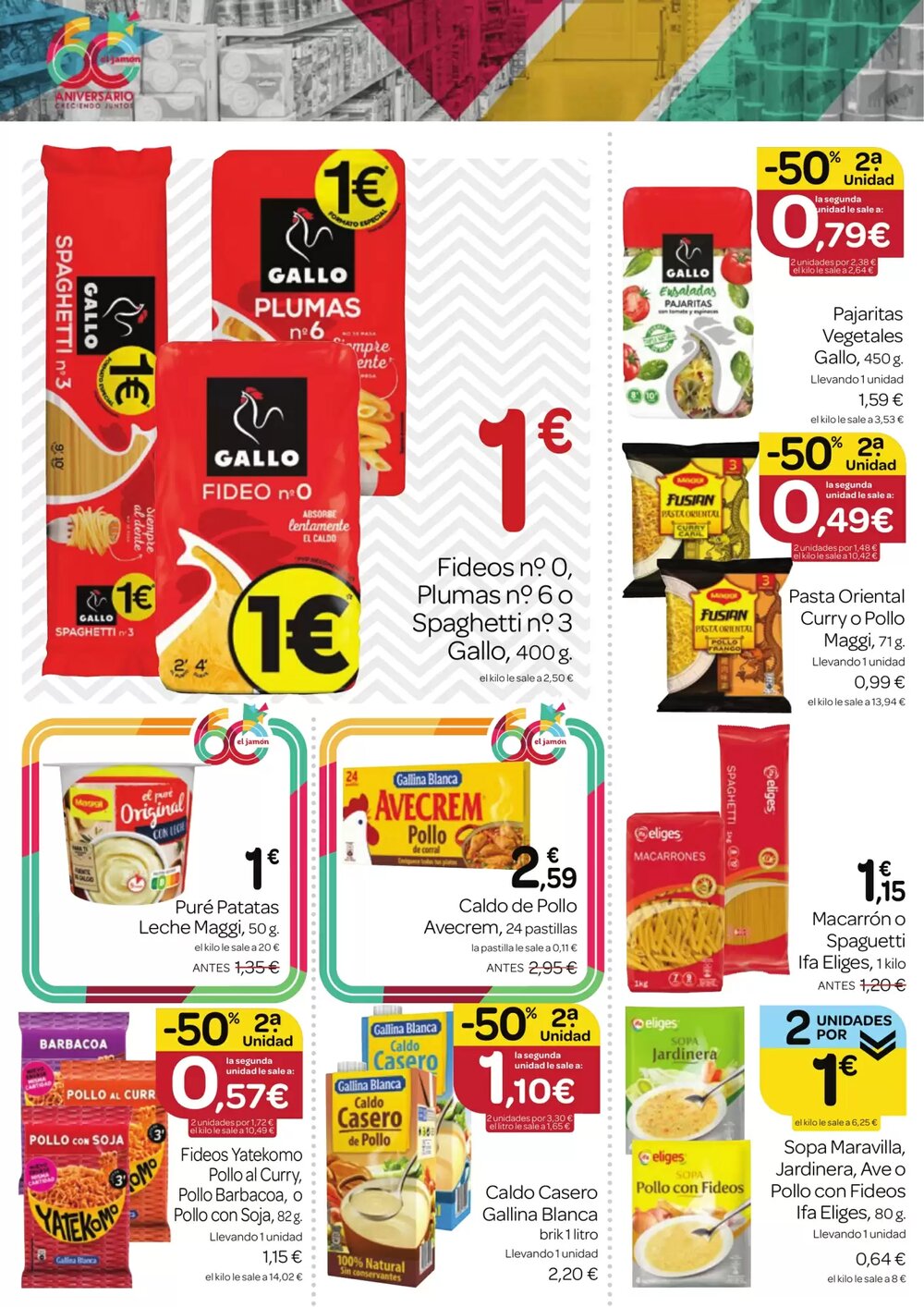 Folleto promocional de Supermercados El Jamón válido desde el 23/04/2026 - Página 14.