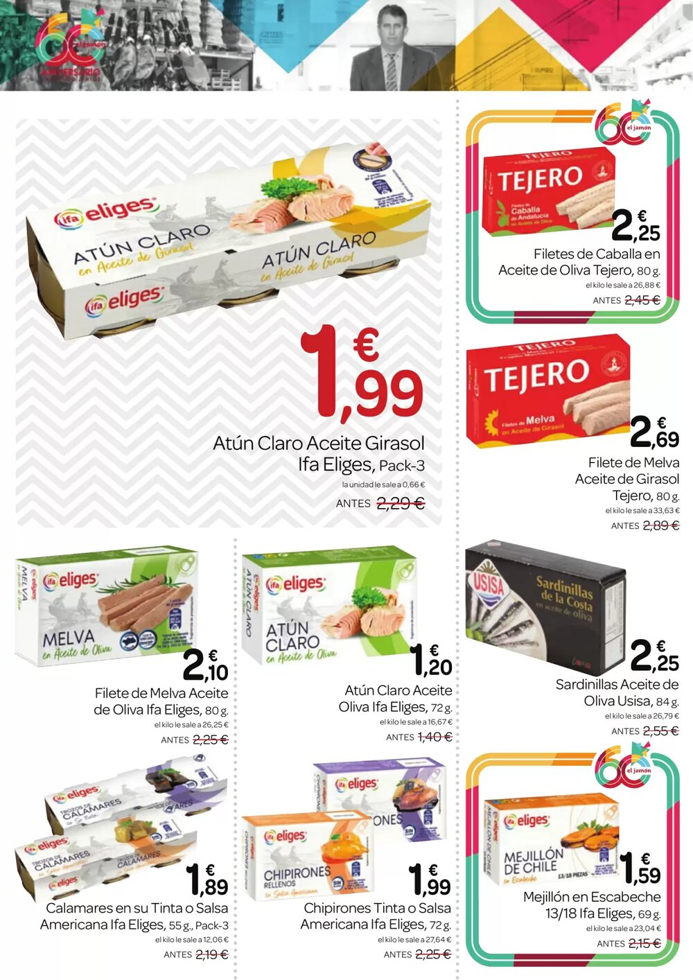 Folleto promocional de Supermercados El Jamón válido desde el 23/04/2026 - Página 16.