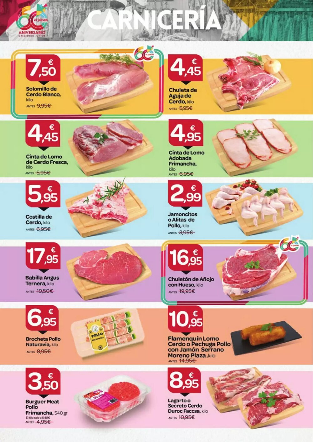 Folleto promocional de Supermercados El Jamón válido desde el 23/04/2026 - Página 2.