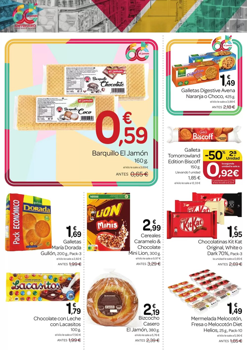 Folleto promocional de Supermercados El Jamón válido desde el 23/04/2026 - Página 20.