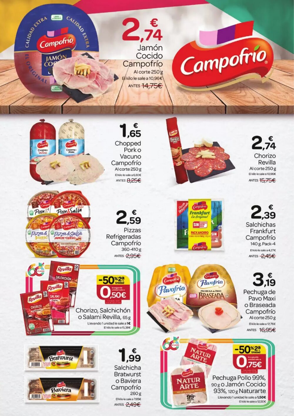 Folleto promocional de Supermercados El Jamón válido desde el 23/04/2026 - Página 22.