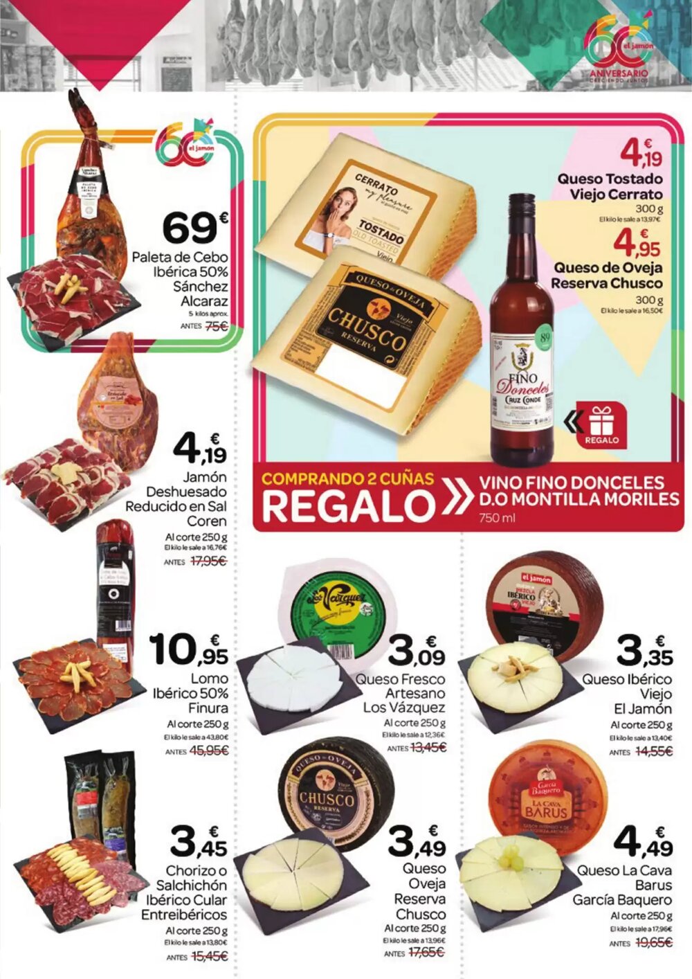Folleto promocional de Supermercados El Jamón válido desde el 23/04/2026 - Página 3.