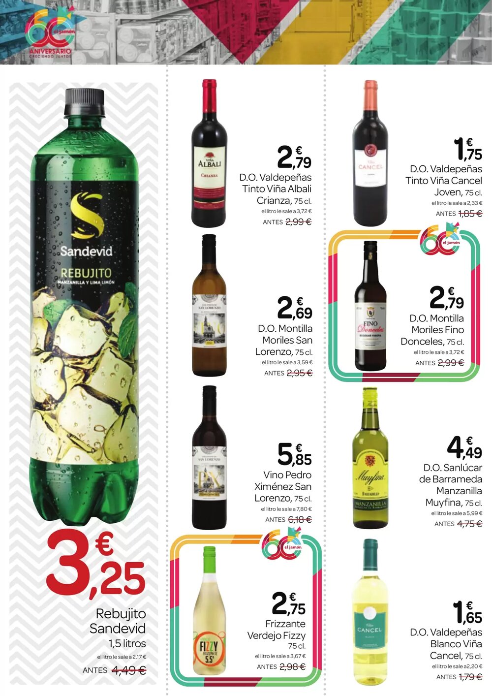 Folleto promocional de Supermercados El Jamón válido desde el 23/04/2026 - Página 8.