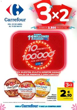 Folleto promocional de Carrefour válido desde el 23/04/2026