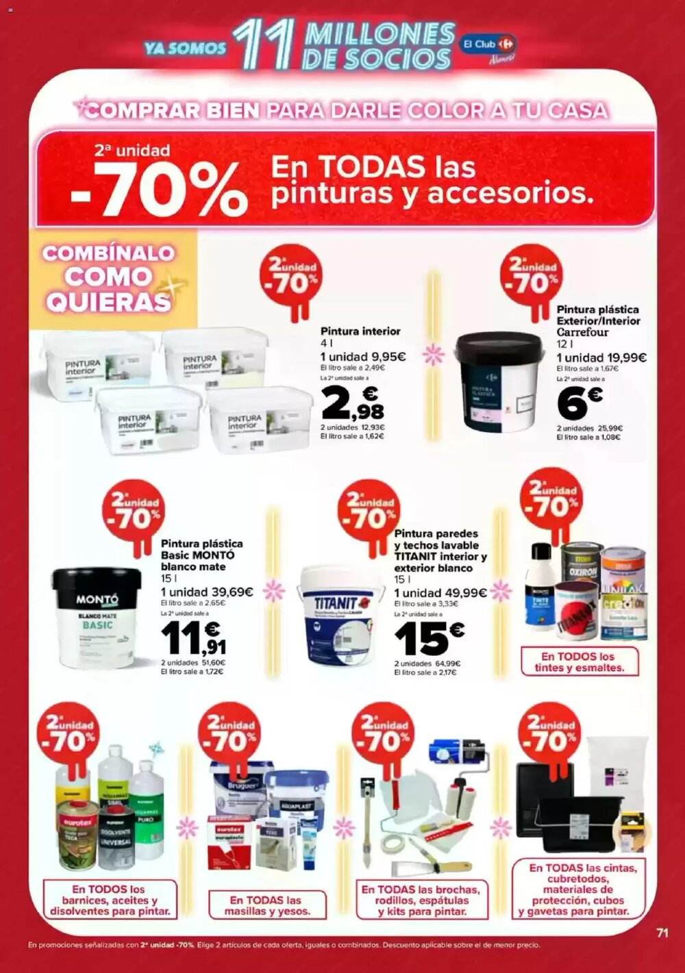 Folleto promocional de Carrefour válido desde el 23/04/2026 - Página 70.