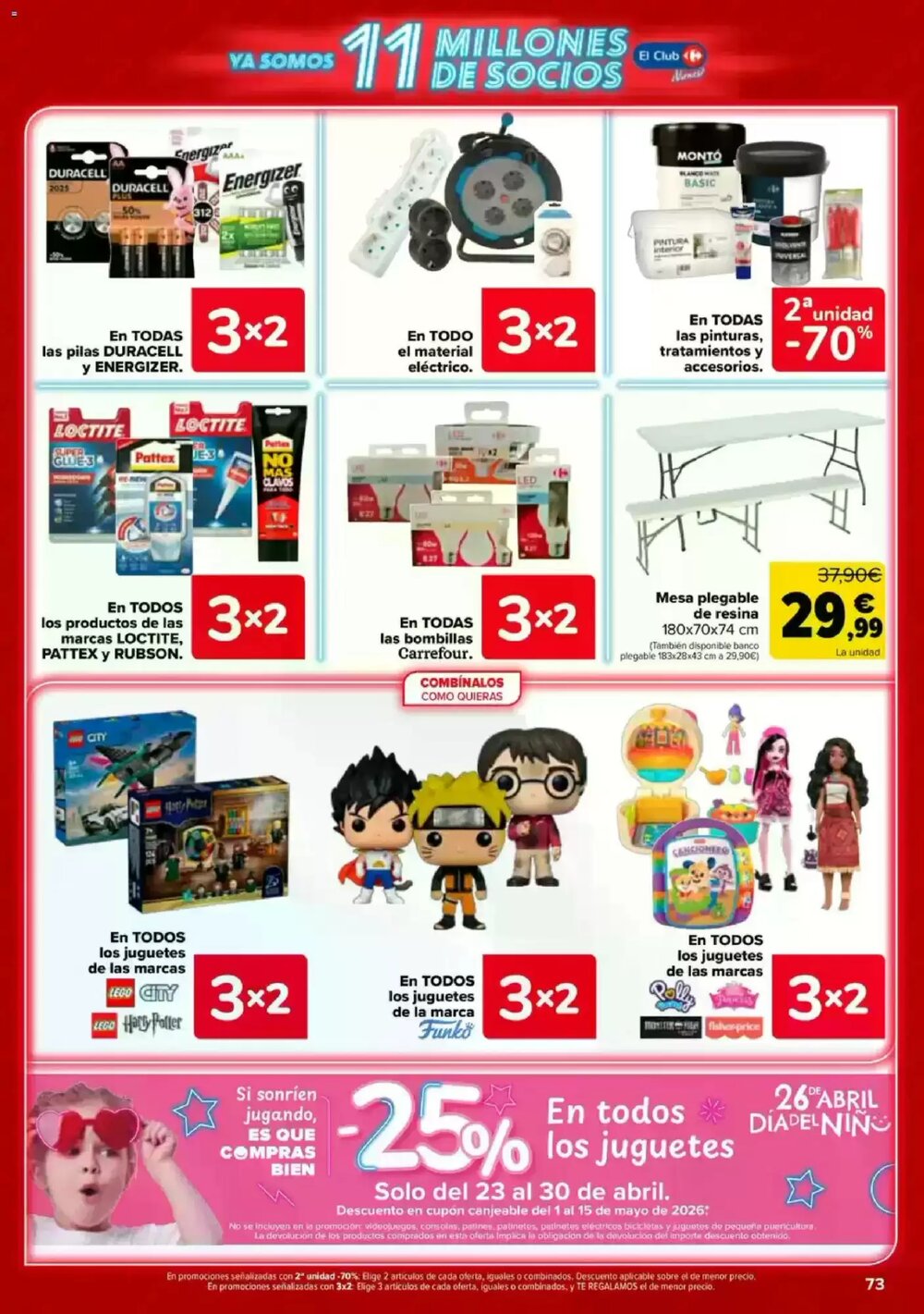 Folleto promocional de Carrefour válido desde el 23/04/2026 - Página 72.