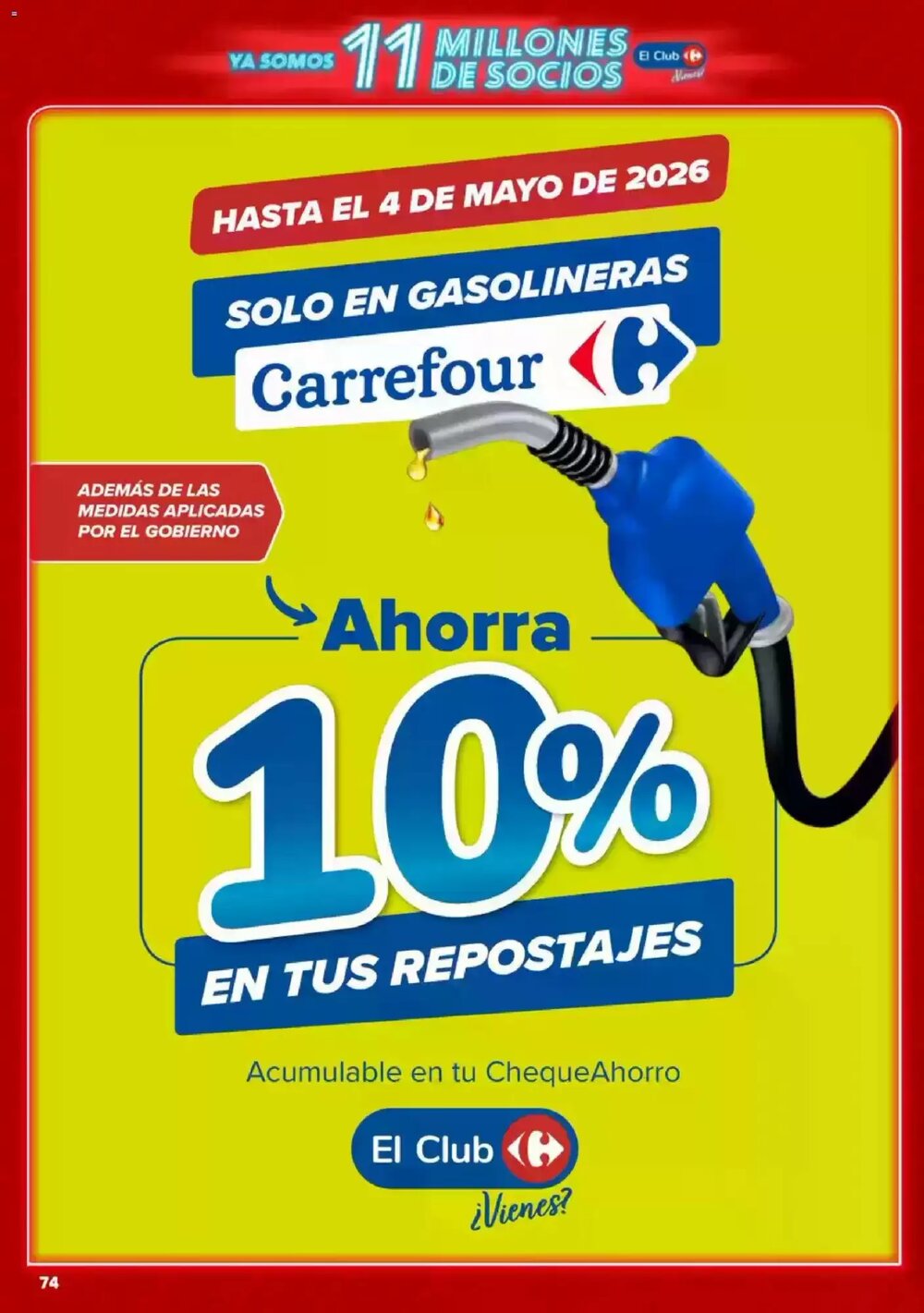 Folleto promocional de Carrefour válido desde el 23/04/2026 - Página 73.