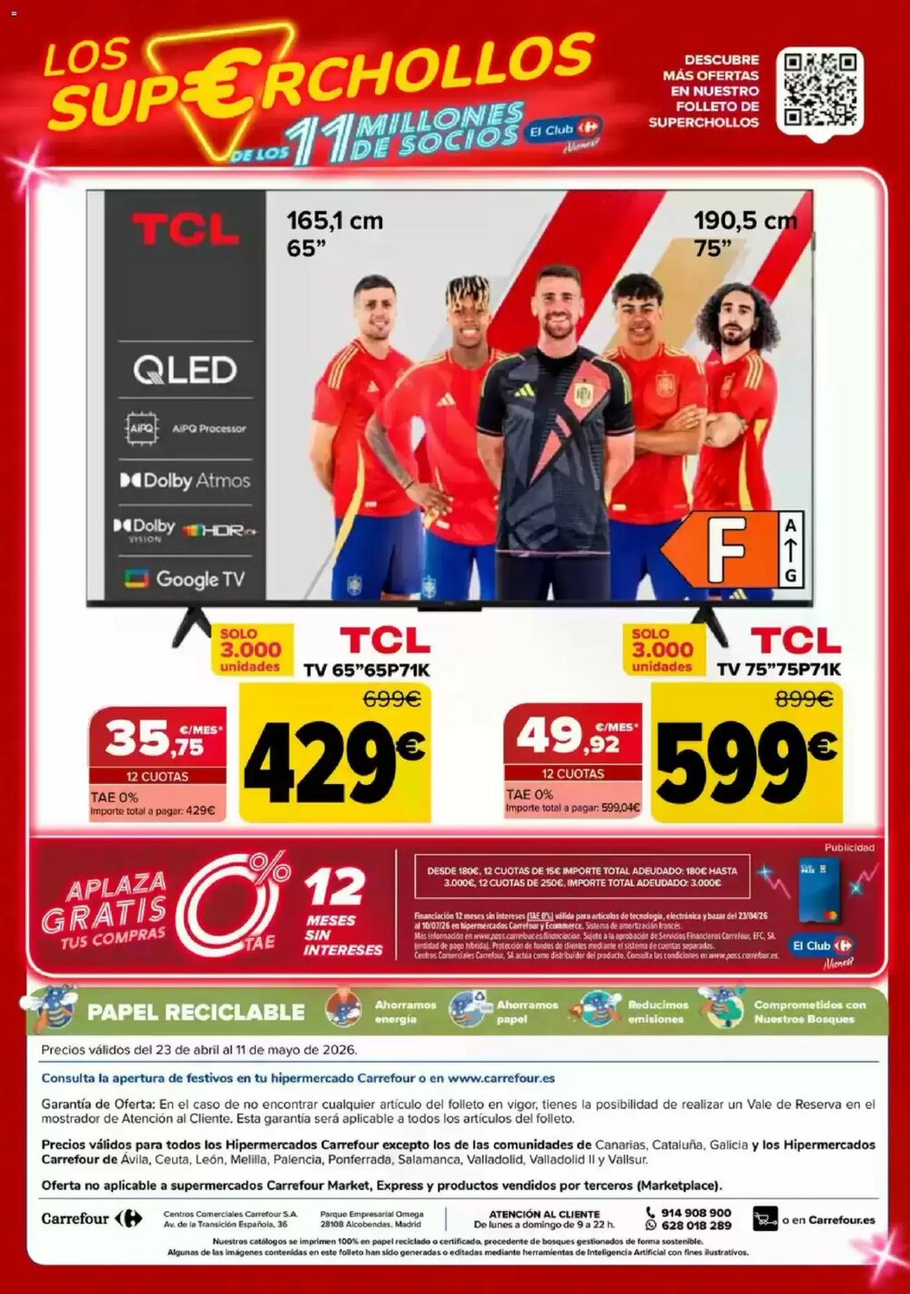 Folleto promocional de Carrefour válido desde el 23/04/2026 - Página 91.
