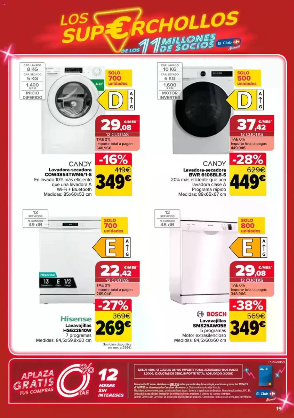 Folleto promocional de Carrefour válido desde el 23/04/2026 - Página 19.