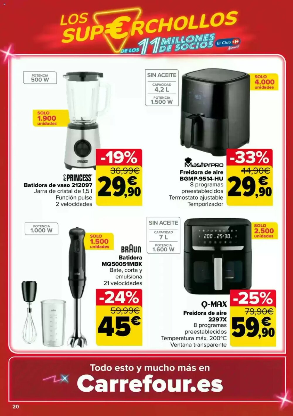 Folleto promocional de Carrefour válido desde el 23/04/2026 - Página 20.
