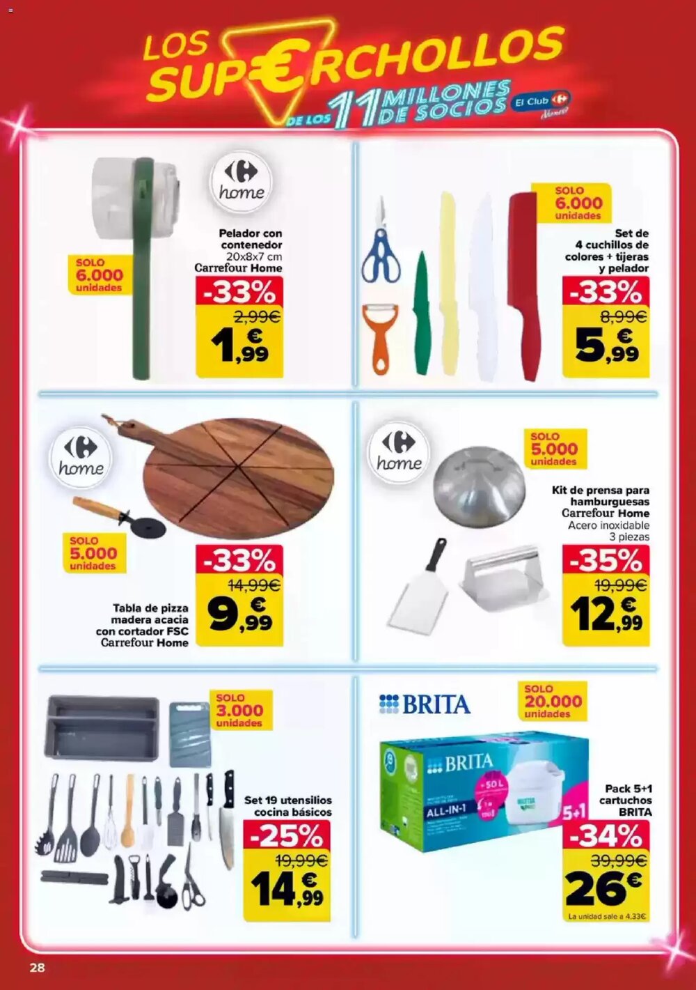 Folleto promocional de Carrefour válido desde el 23/04/2026 - Página 28.