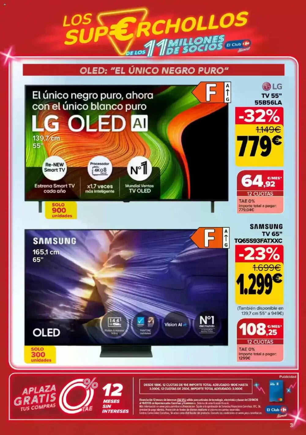 Folleto promocional de Carrefour válido desde el 23/04/2026 - Página 3.