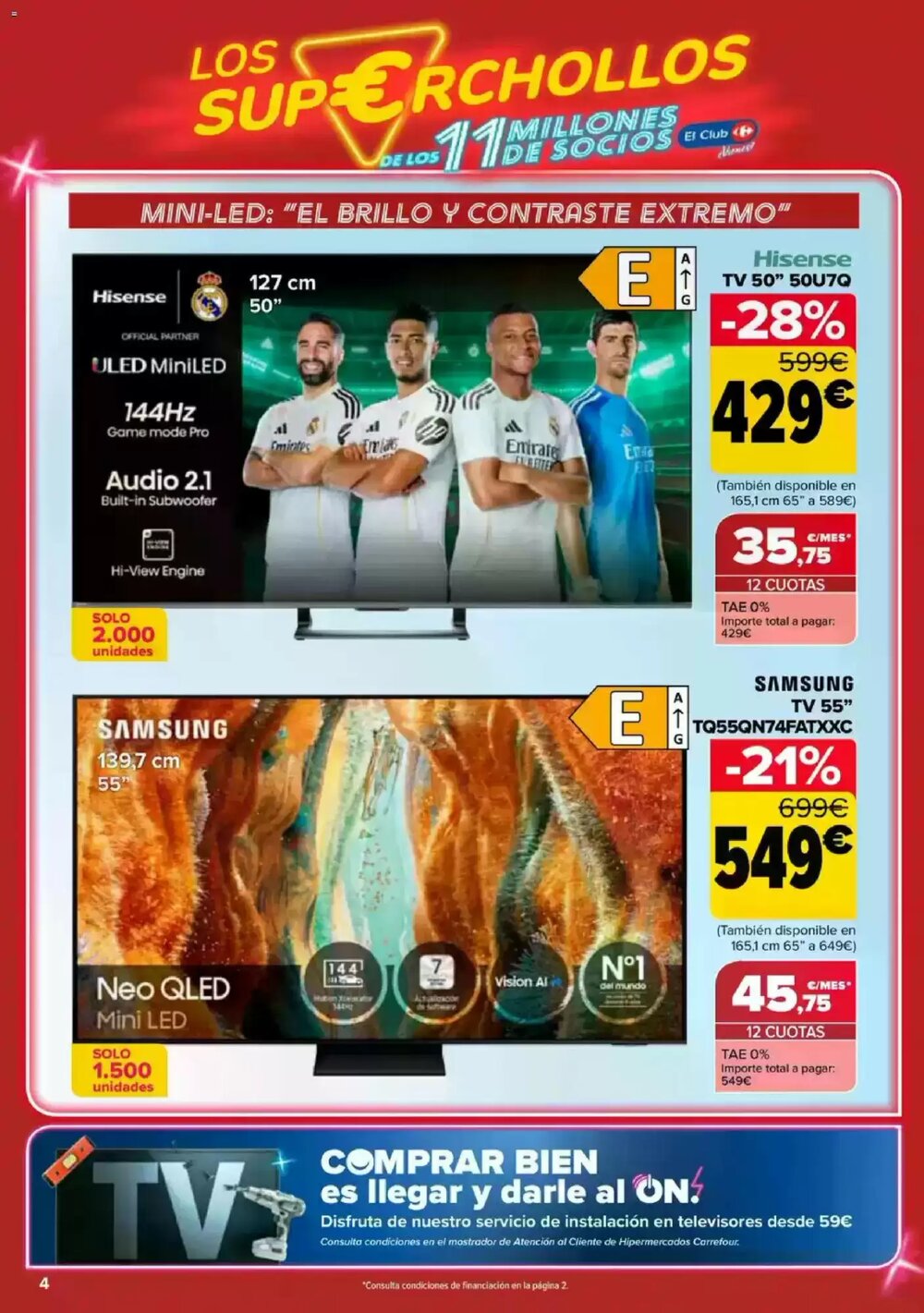 Folleto promocional de Carrefour válido desde el 23/04/2026 - Página 4.