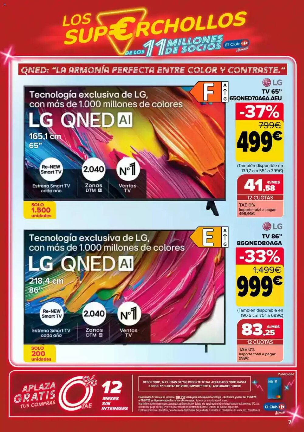 Folleto promocional de Carrefour válido desde el 23/04/2026 - Página 7.