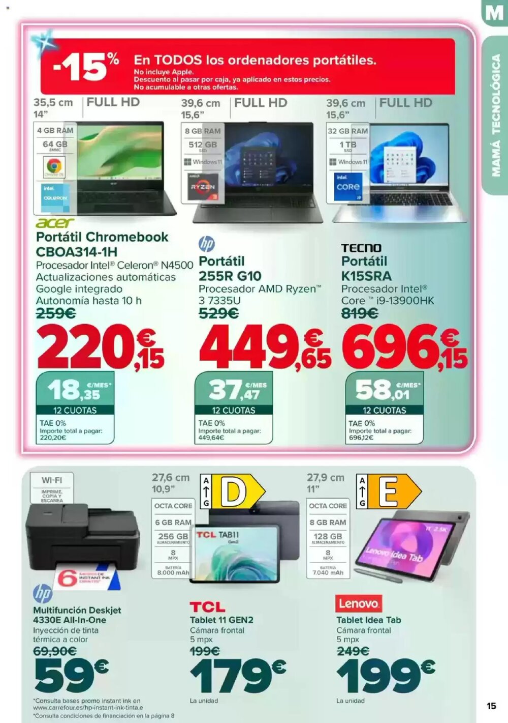 Folleto promocional de Carrefour válido desde el 23/04/2026 - Página 15.