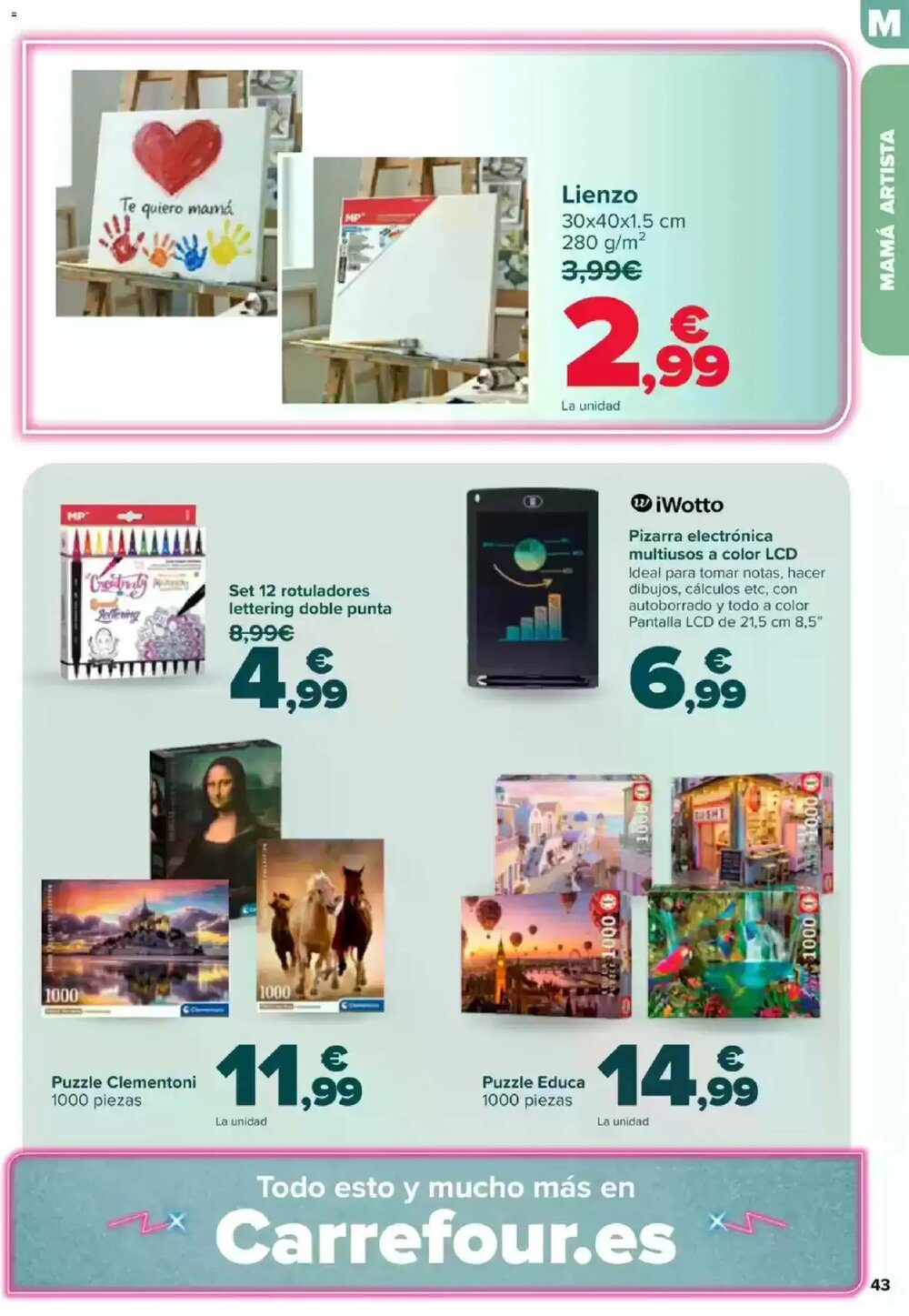 Folleto promocional de Carrefour válido desde el 23/04/2026 - Página 43.