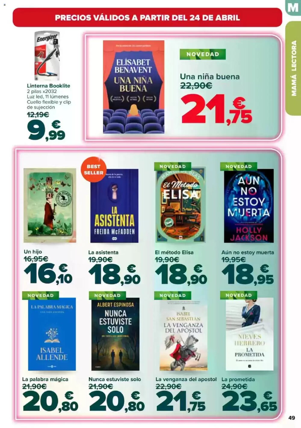 Folleto promocional de Carrefour válido desde el 23/04/2026 - Página 49.