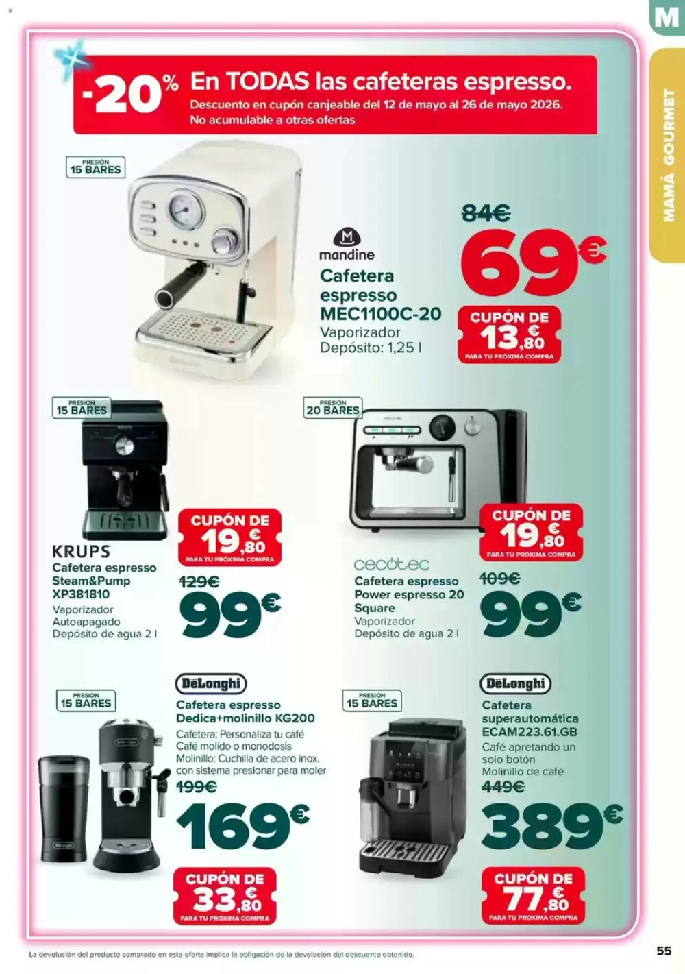 Folleto promocional de Carrefour válido desde el 23/04/2026 - Página 55.
