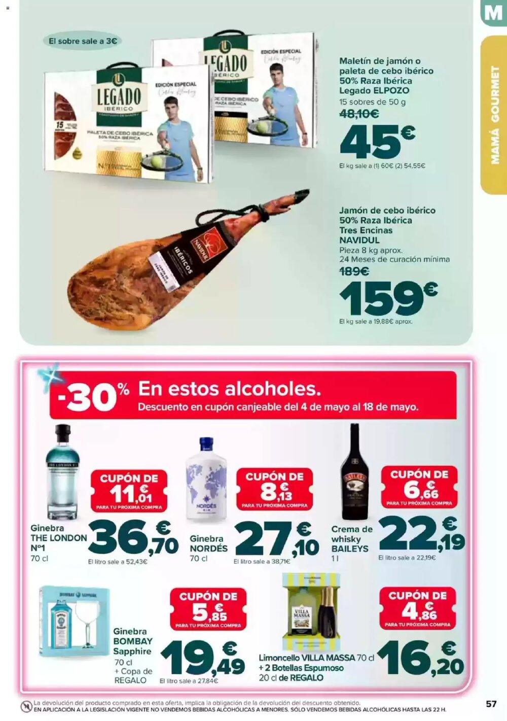 Folleto promocional de Carrefour válido desde el 23/04/2026 - Página 57.