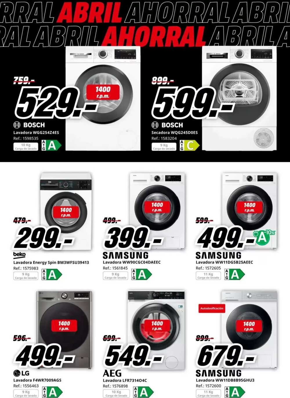 Folleto promocional de MediaMarkt válido desde el 23/04/2026 - Página 14.