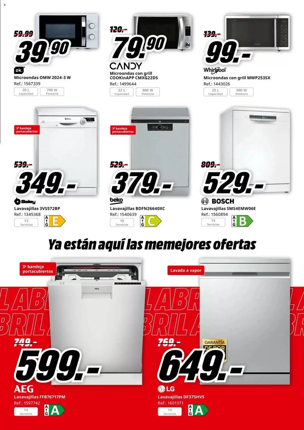 Folleto promocional de MediaMarkt válido desde el 23/04/2026 - Página 15.