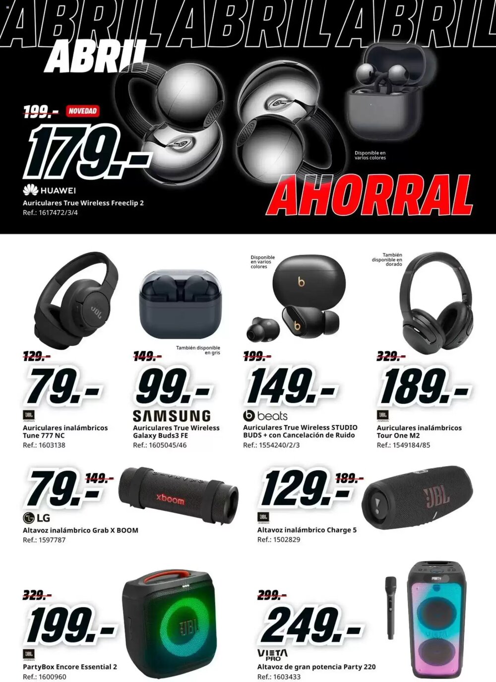 Folleto promocional de MediaMarkt válido desde el 23/04/2026 - Página 19.