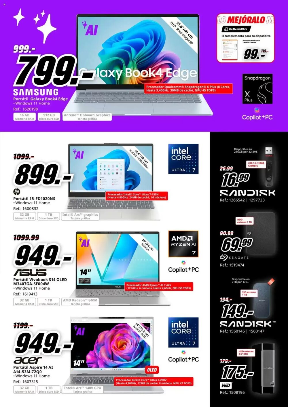 Folleto promocional de MediaMarkt válido desde el 23/04/2026 - Página 25.