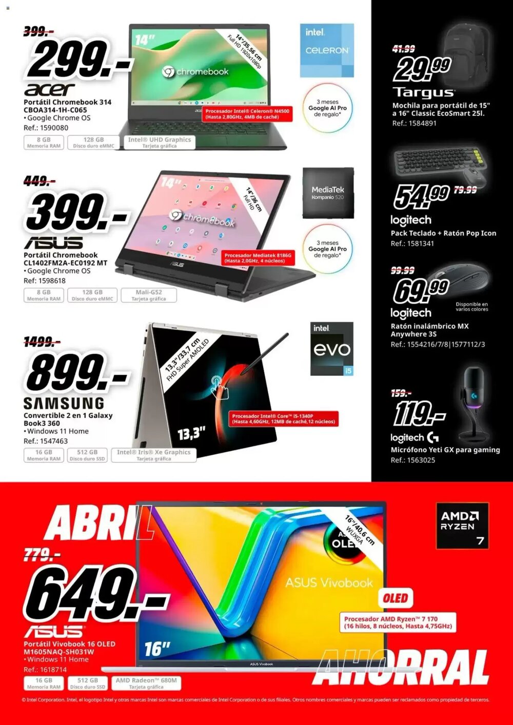 Folleto promocional de MediaMarkt válido desde el 23/04/2026 - Página 33.