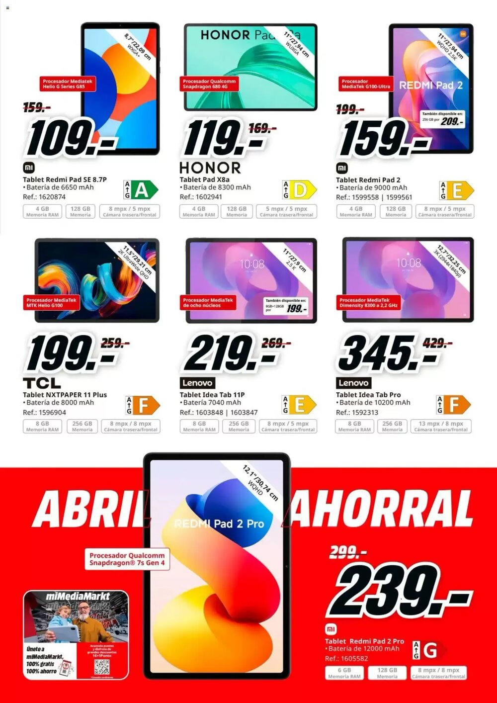 Folleto promocional de MediaMarkt válido desde el 23/04/2026 - Página 7.
