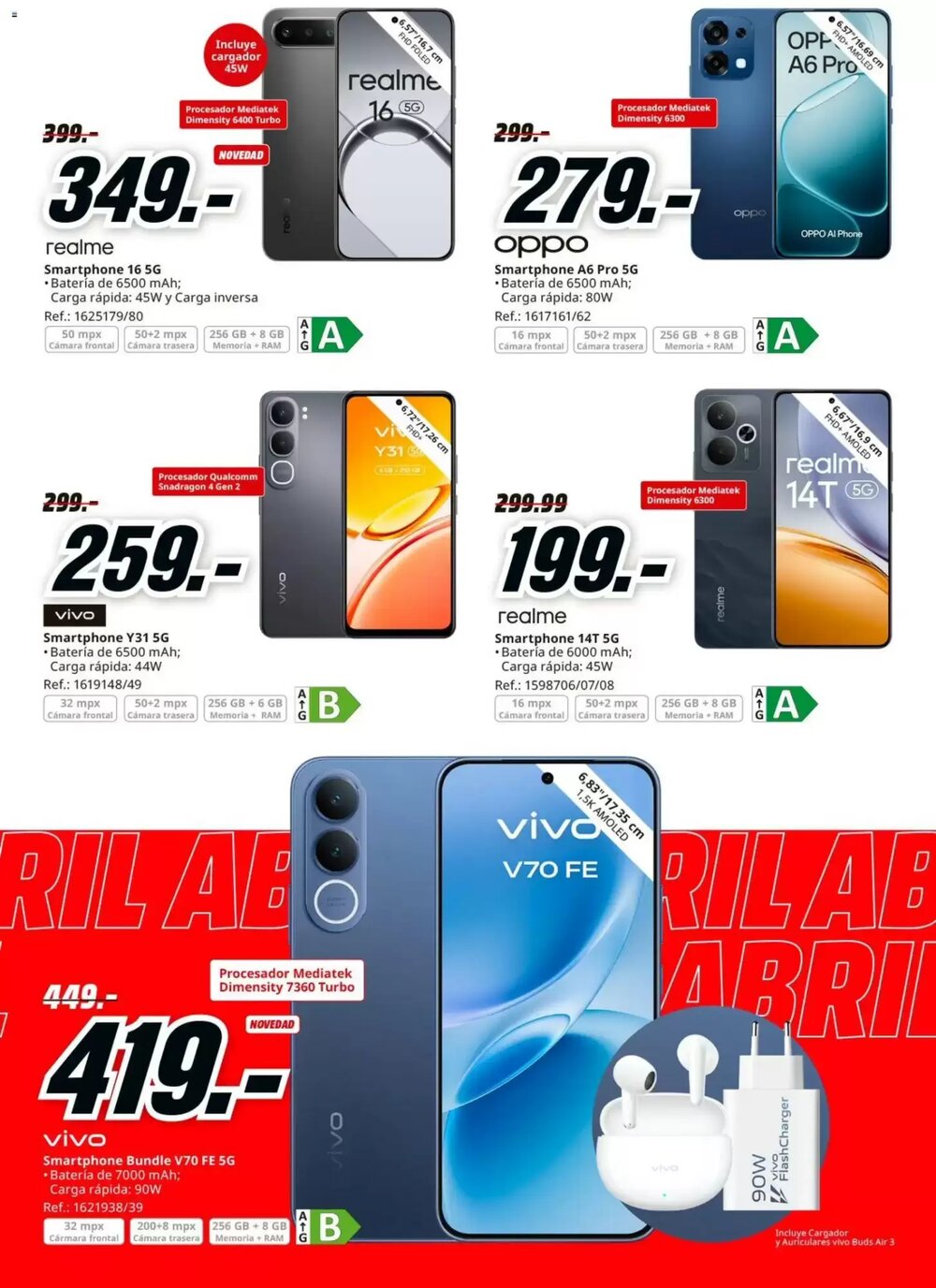 Folleto promocional de MediaMarkt válido desde el 23/04/2026 - Página 8.