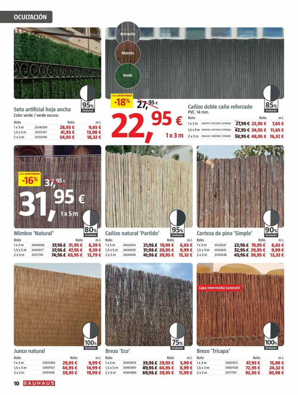 Folleto promocional de Bauhaus válido desde el 23/04/2026 - Página 10.