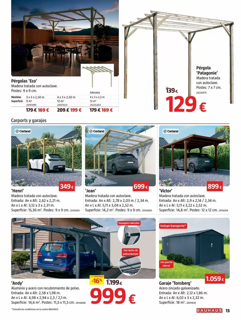 Folleto promocional de Bauhaus válido desde el 23/04/2026 - Página 13.