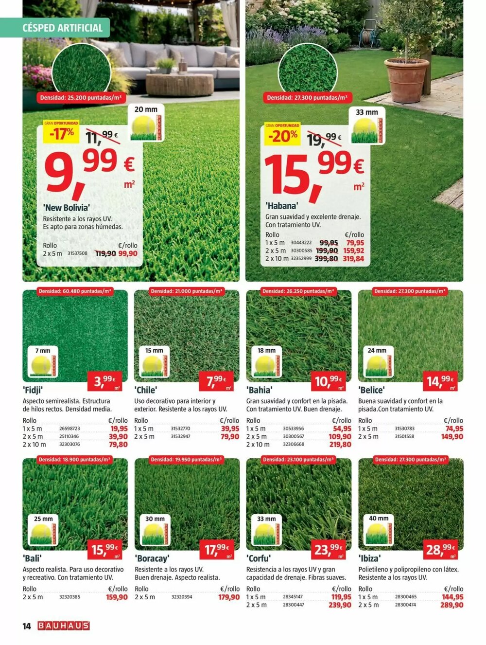 Folleto promocional de Bauhaus válido desde el 23/04/2026 - Página 14.