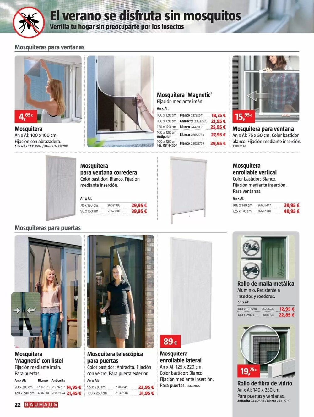 Folleto promocional de Bauhaus válido desde el 23/04/2026 - Página 22.
