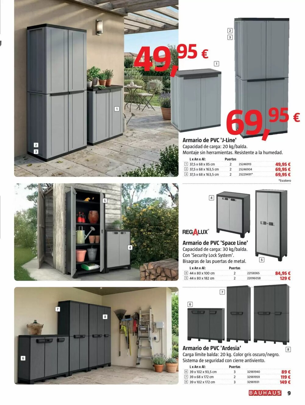 Folleto promocional de Bauhaus válido desde el 23/04/2026 - Página 9.