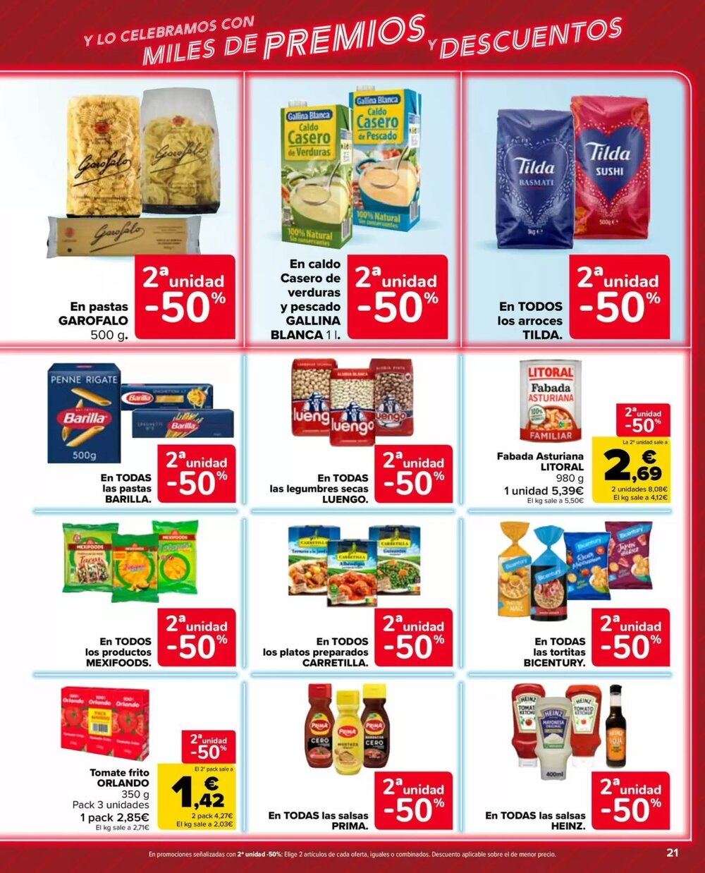 Folleto promocional de Carrefour Market válido desde el 23/04/2026 - Página 21.
