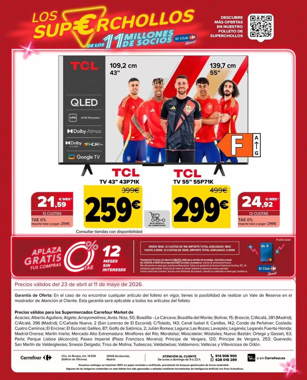 Folleto promocional de Carrefour Market válido desde el 23/04/2026 - Página 32.