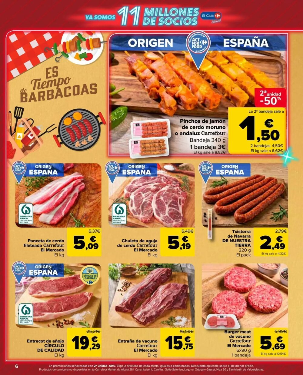 Folleto promocional de Carrefour Market válido desde el 23/04/2026 - Página 6.