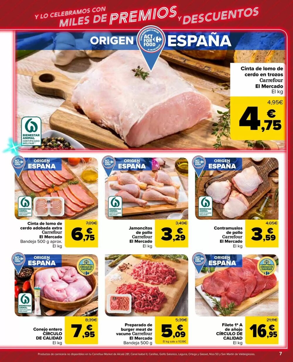 Folleto promocional de Carrefour Market válido desde el 23/04/2026 - Página 7.