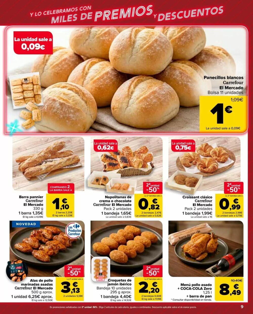 Folleto promocional de Carrefour Market válido desde el 23/04/2026 - Página 9.