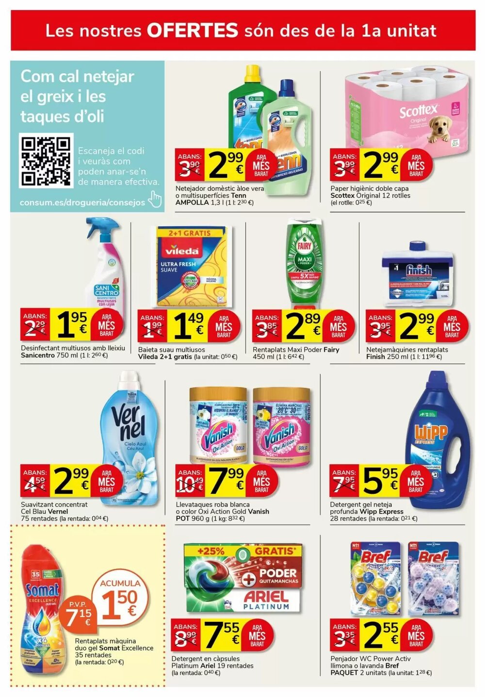 Folleto promocional de Supermercados Charter válido desde el 23/04/2026 - Página 16.