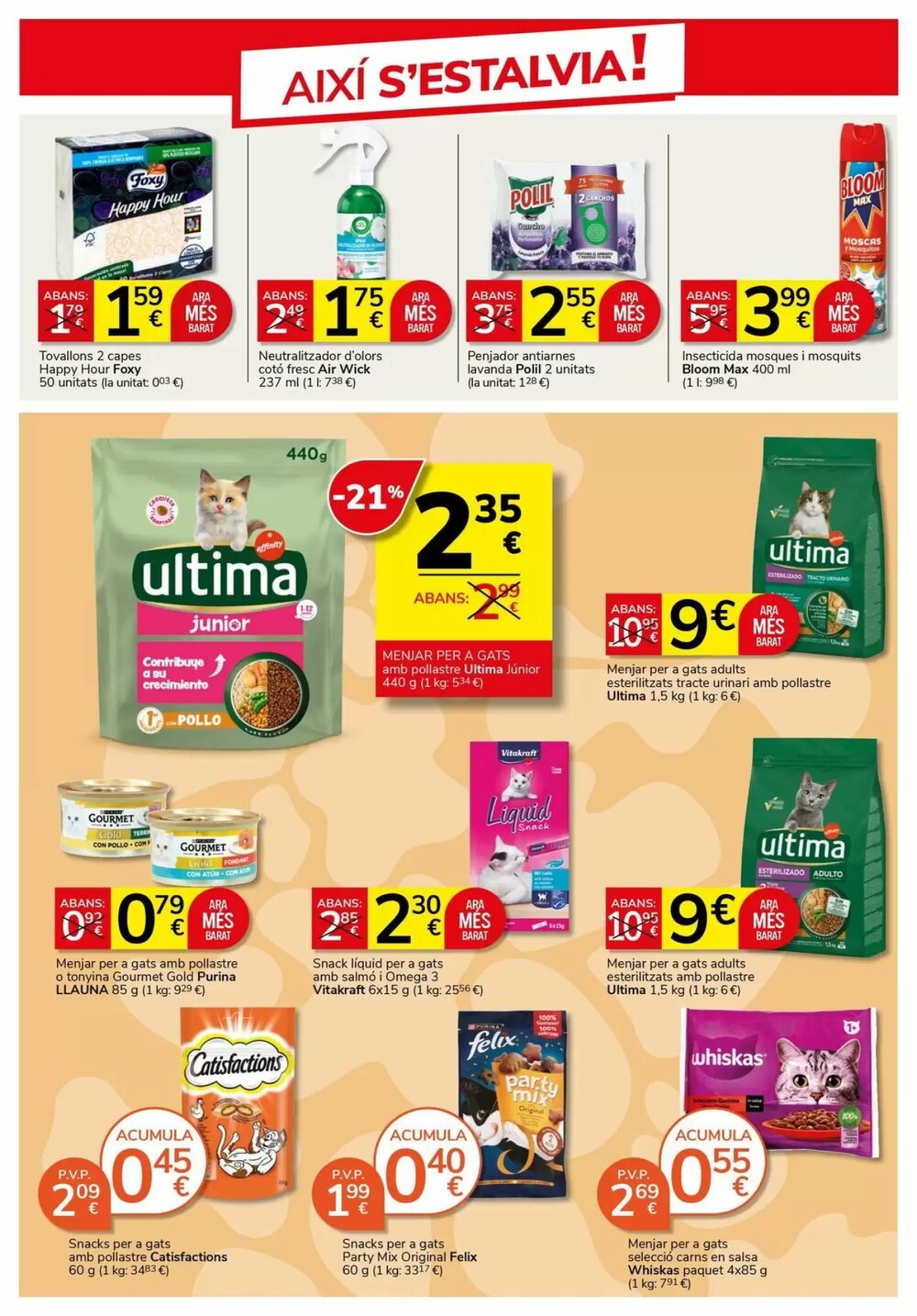 Folleto promocional de Supermercados Charter válido desde el 23/04/2026 - Página 17.