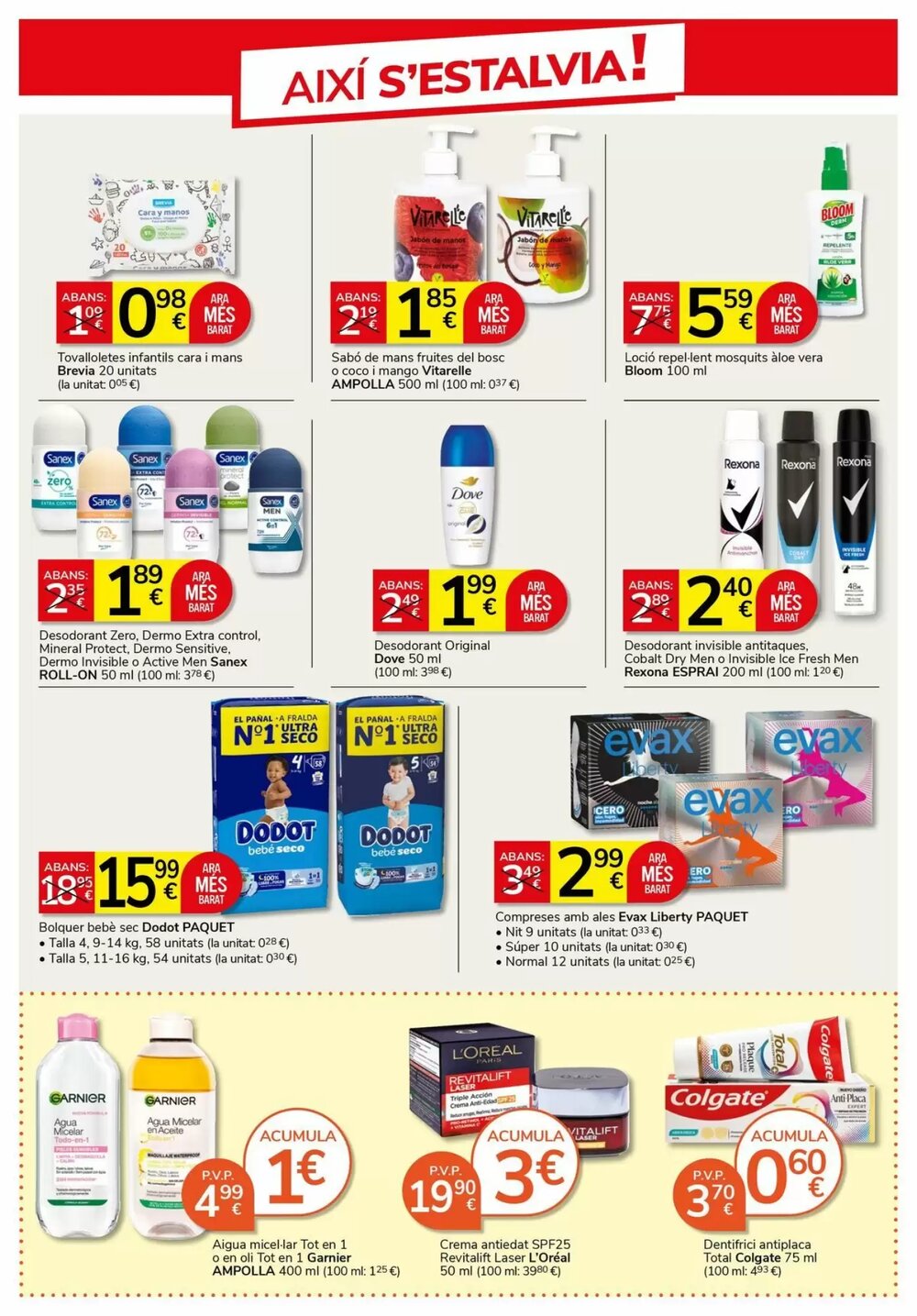 Folleto promocional de Supermercados Charter válido desde el 23/04/2026 - Página 19.