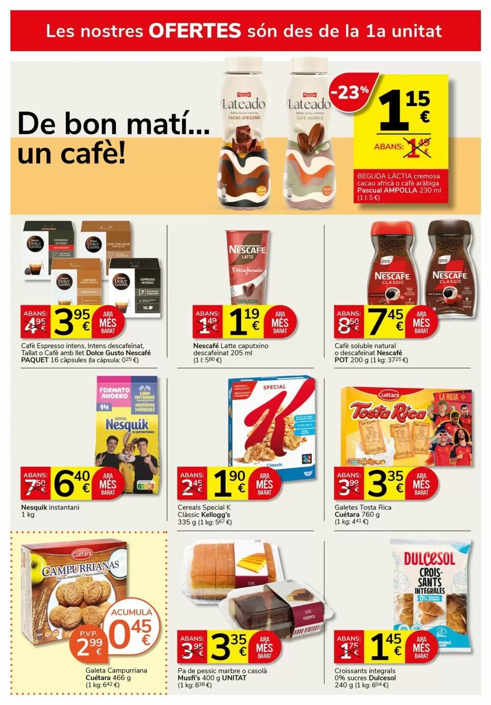 Folleto promocional de Supermercados Charter válido desde el 23/04/2026 - Página 2.