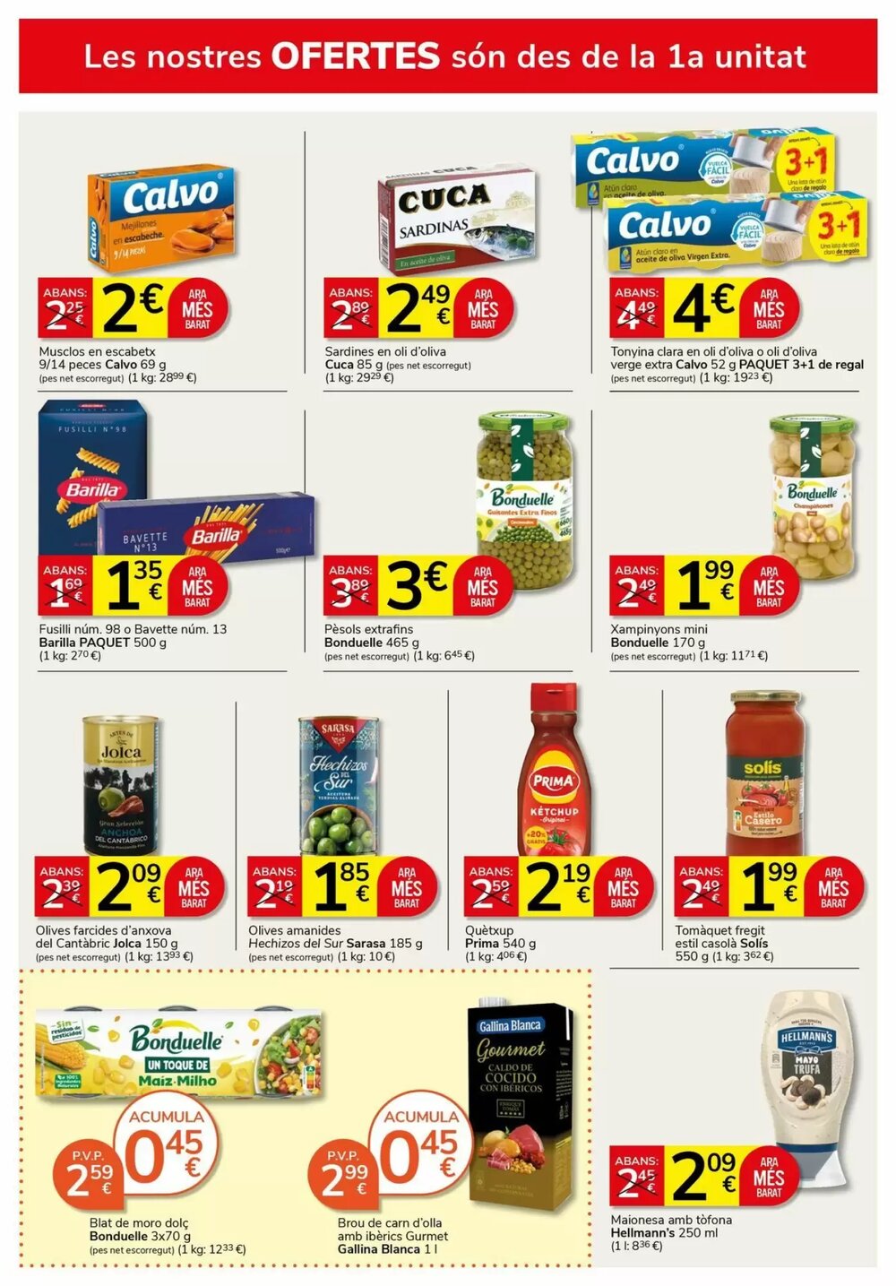 Folleto promocional de Supermercados Charter válido desde el 23/04/2026 - Página 6.
