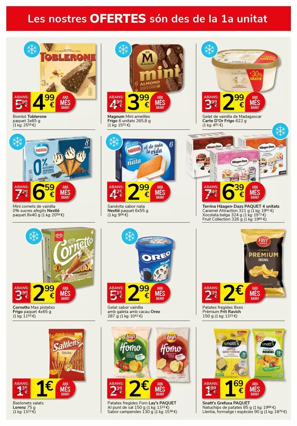 Folleto promocional de Supermercados Charter válido desde el 23/04/2026 - Página 8.