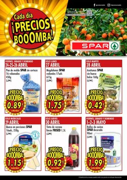 Folleto promocional de Spar válido desde el 24/04/2026