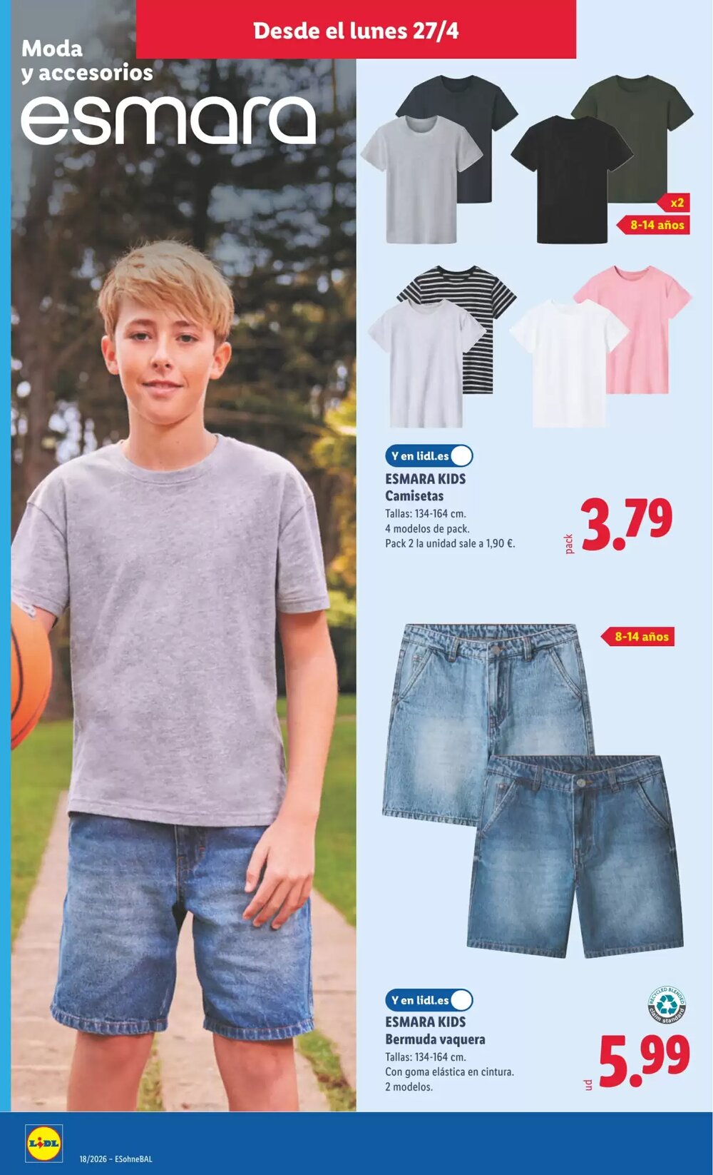 Folleto promocional de Lidl válido desde el 27/04/2026 - Página 10.